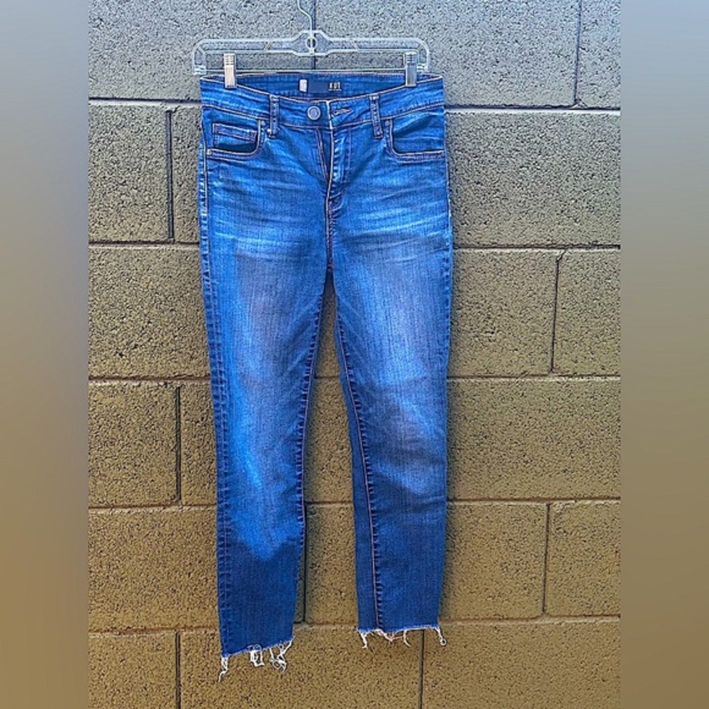KUT from the kloth Classic Blue Jeans High rise‎ skinny size 2